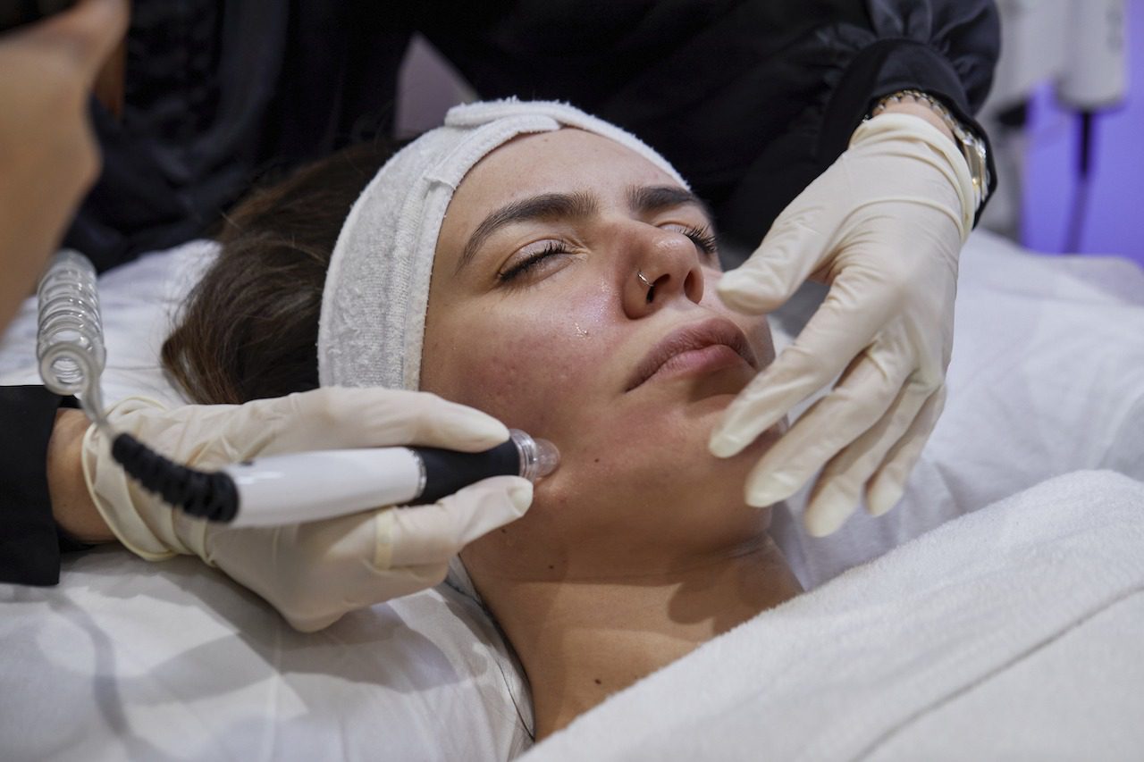 Hydracool Facial Dubai Cleansing and exfoliating Cornerstone